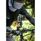 Leofoto LAC-02 Support pour caméra d'action à vélo