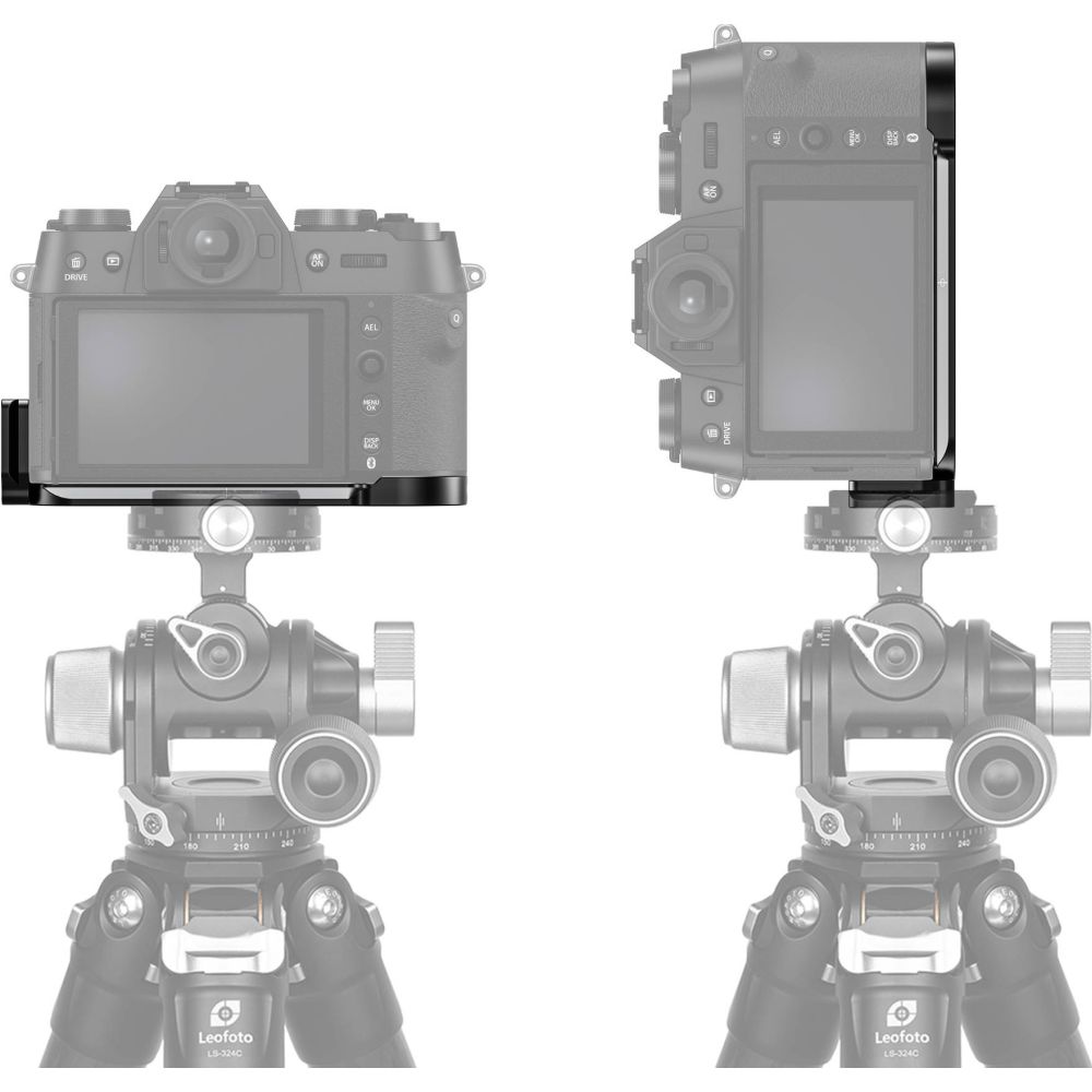 Plaque L Leofoto pour Fujifilm X-T50 noir