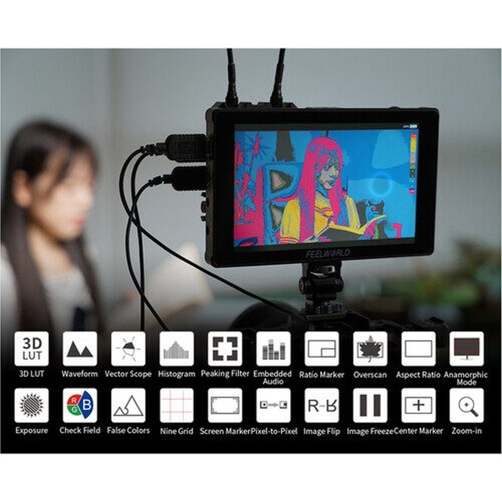 Moniteur HDMI Feelworld F7 Plus