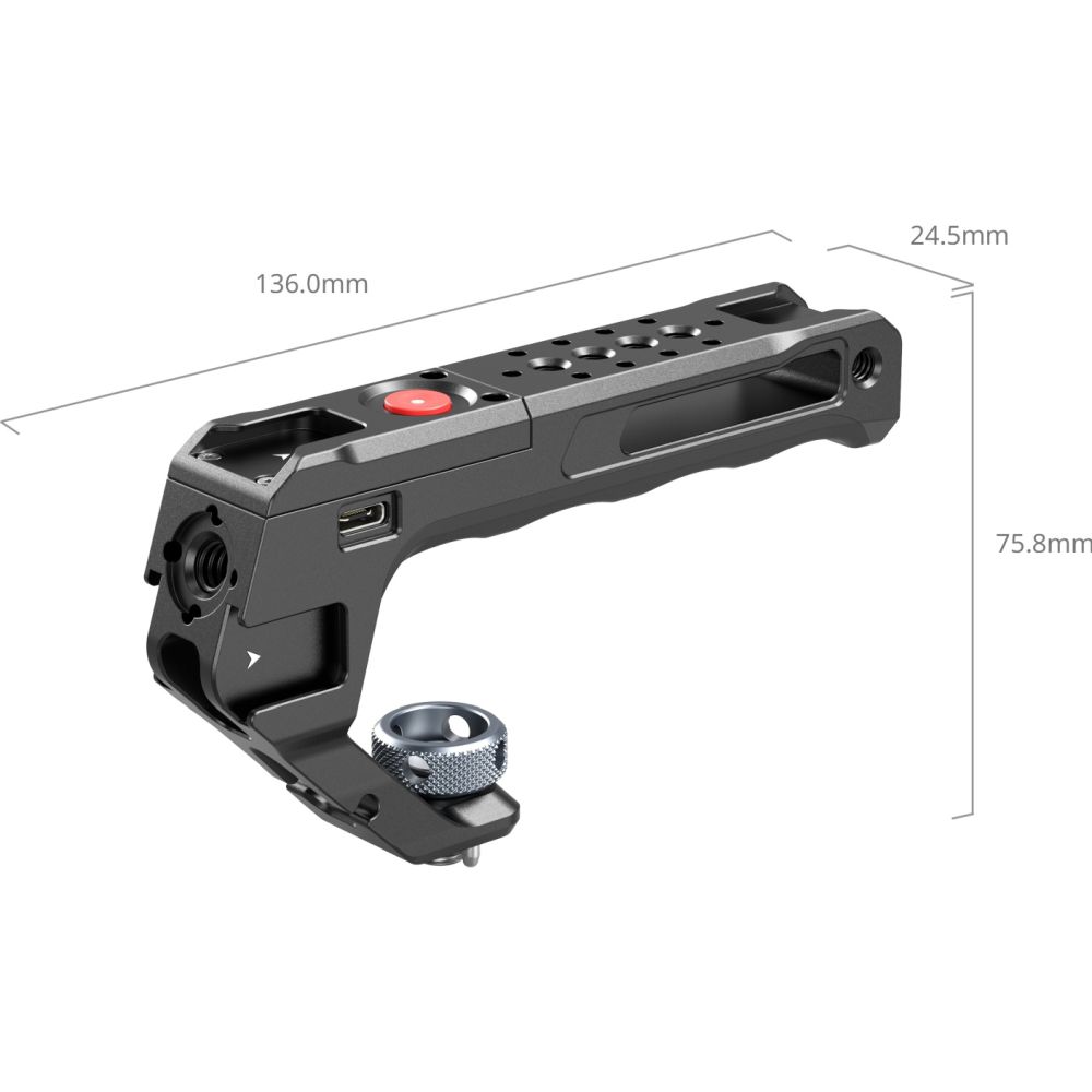 SmallRig 4927 Poignée supérieure avec gâchette Rec (vis de fixation ARRI)