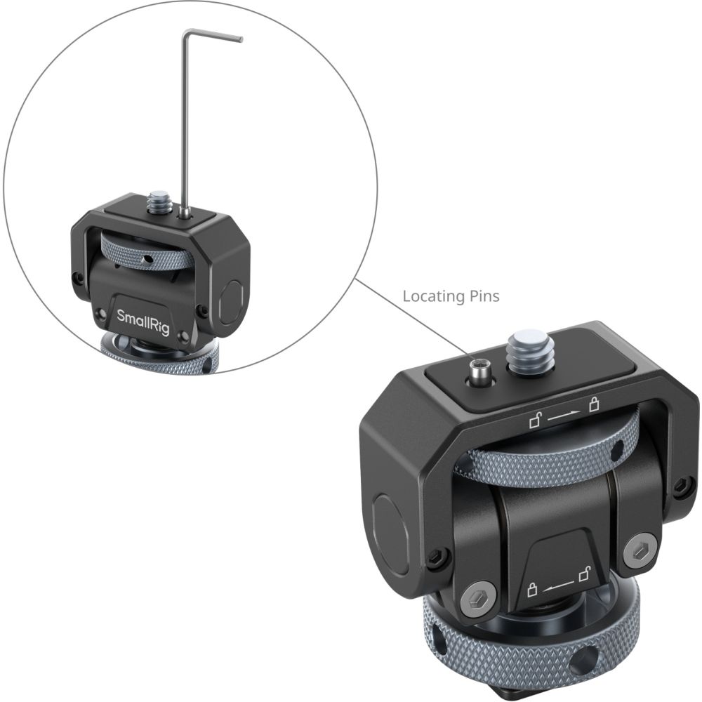 SmallRig 3809B Monitor Mount Lite with Cold Shoe