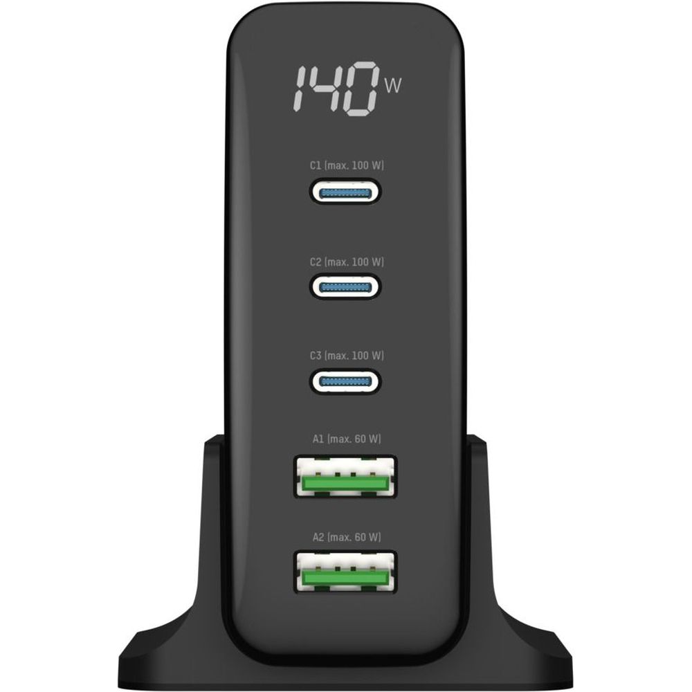 Ansmann DC5140PD Desktop Charger 140W with display