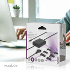 Nedis notebook adapter 5-20V DC, 65W Type-C