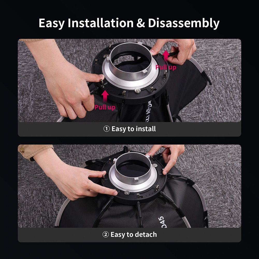 Ulanzi Octabox Softbox Quick Release 45cm with Bowens Mount