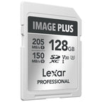 Lexar Image Plus Carte SD UHS-I V30 R205/W150 MB/s - 128GB