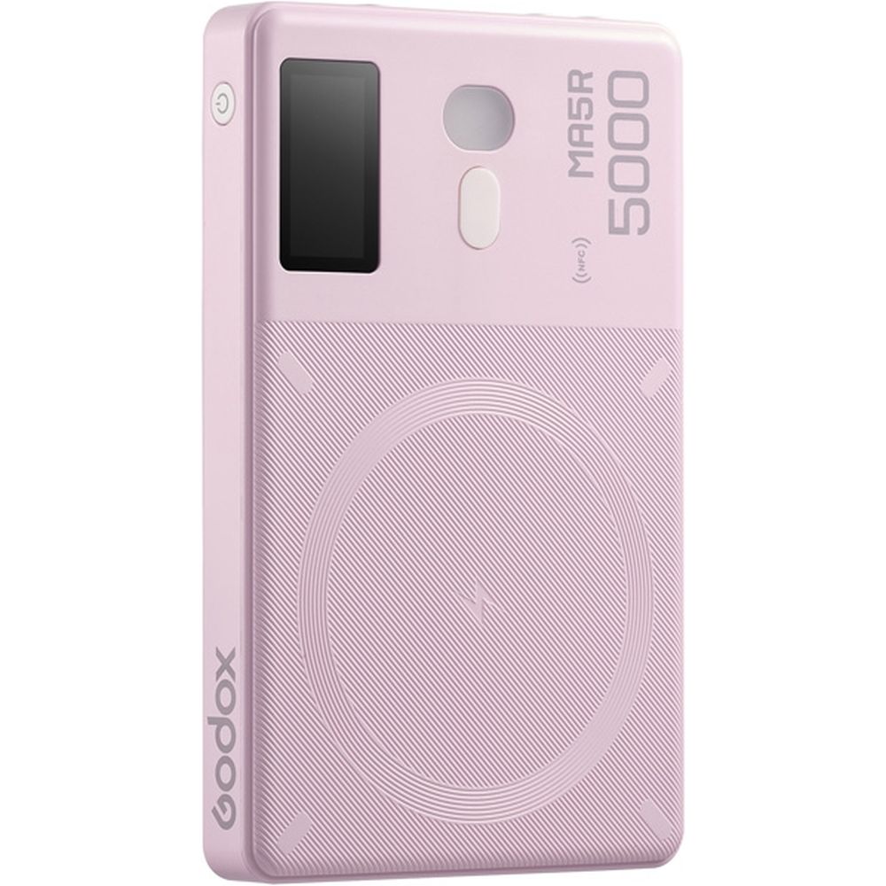 Godox MA5R Mobile Batterie Externe & RGB Eclairage LED Rose