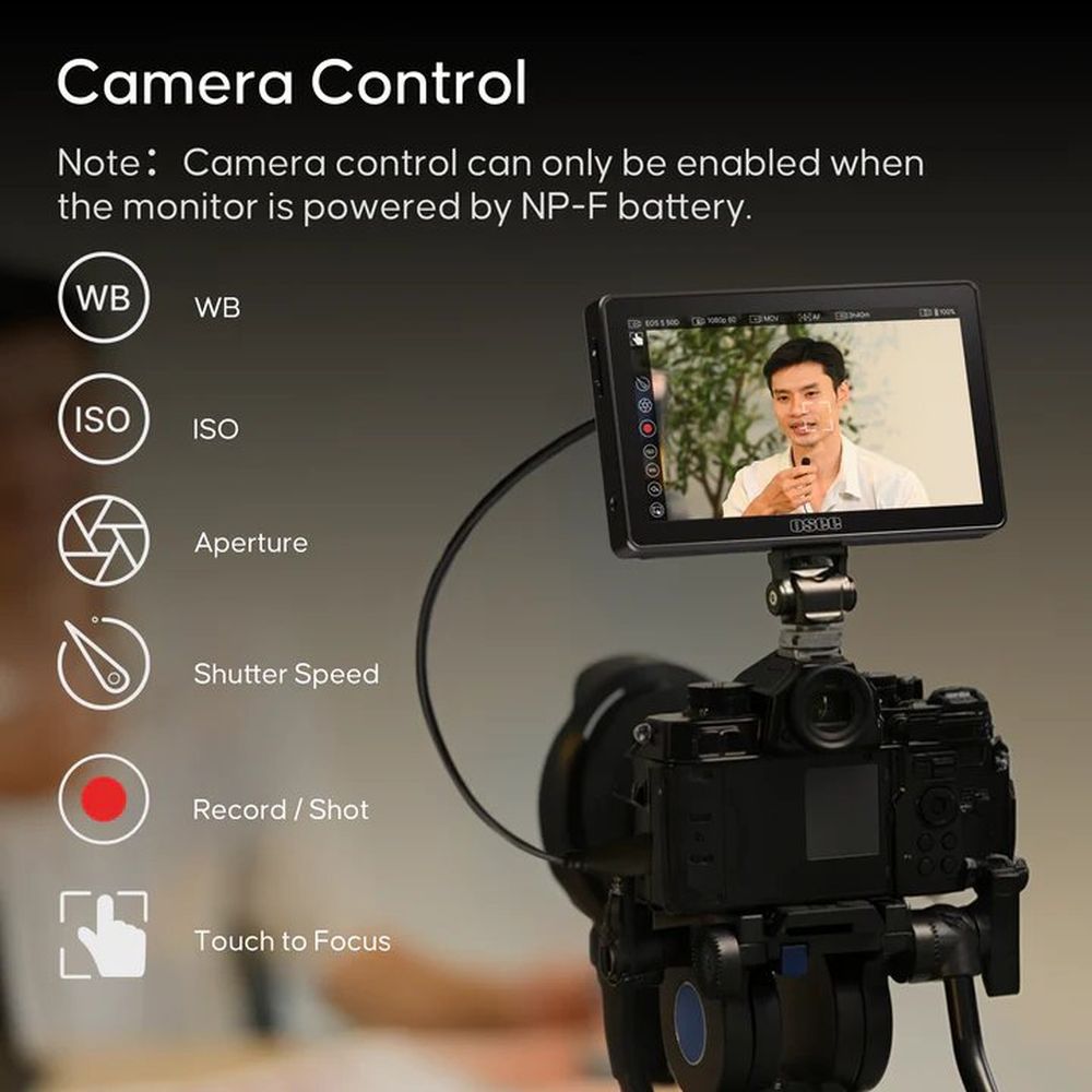 Osee Moniteur 7 pouces HDR SDI & 4K-HDMI - 3000 nits