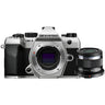 OM SYSTEM OM-5 II silver + 45mm f/1.8