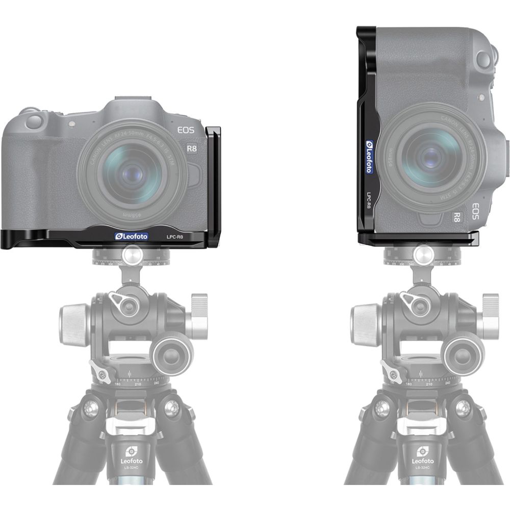Plaque L Leofoto pour Canon EOS R8