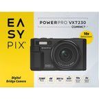 Easypix PowerPro VX7230 Compact WiFi Appareil Photo Bridge