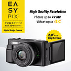 Easypix PowerPro VX7230 Compact WiFi Appareil Photo Bridge