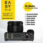 Easypix PowerPro VX7230 Compact WiFi Appareil Photo Bridge