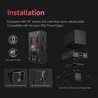 Accsoon TopRig BP-A Plaque de batterie