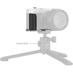 SmallRig 5447 L-Shaped Mount Plate with Silicone Handle for Fujifilm X-E5, silver
