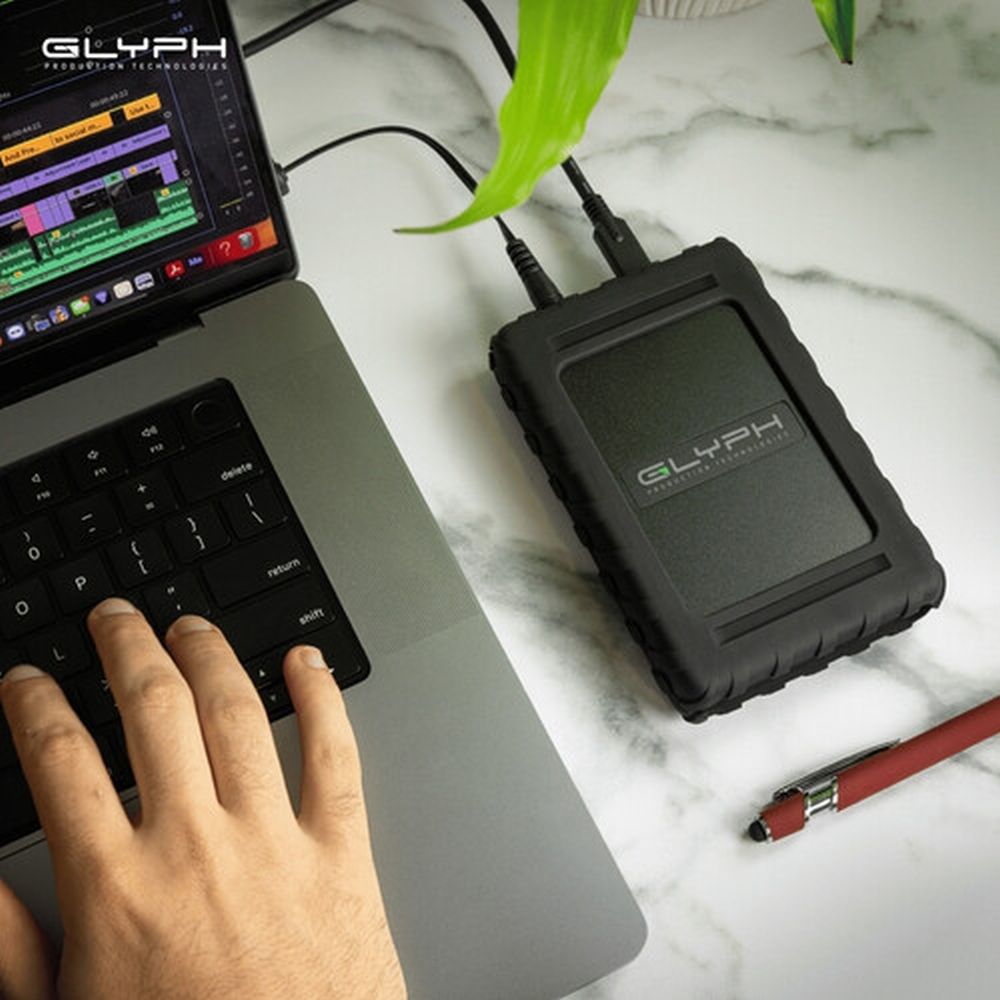Glyph Blackbox Plus SSD U.2 15.36TB PRO, USB-C(3.2, Gen2), alimentation externe