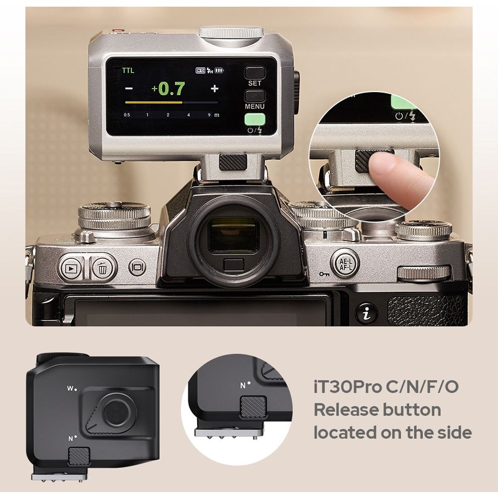 Godox iT30Pro Black iFlash TTL Camera Flash Nikon