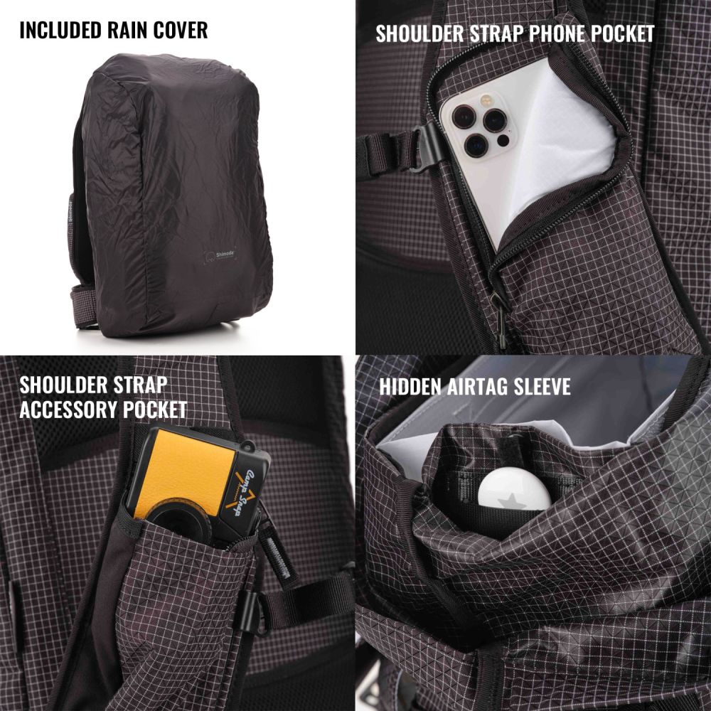 Shimoda Backpack Sidecountry 28 Starter Kit - black/white - 520-351