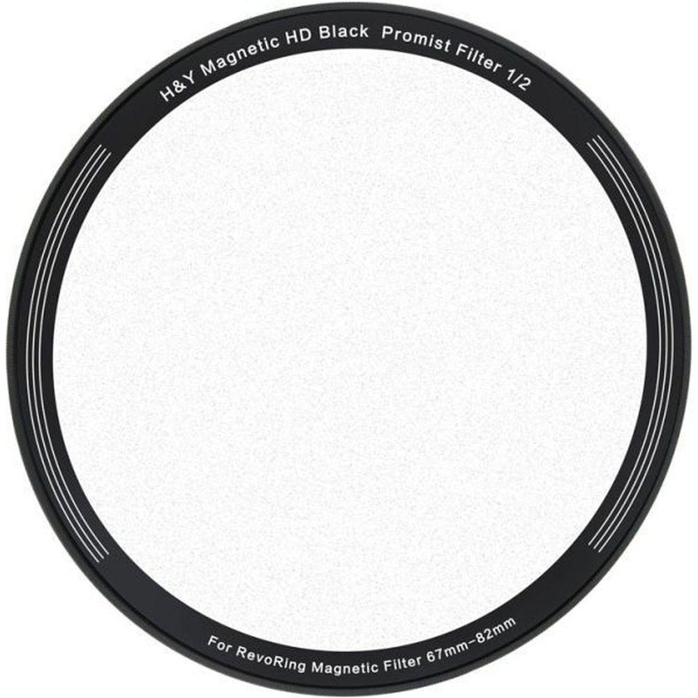 H&Y Noir Fog Magnetic 1/2 Clip-on Filtre pour RevoRing 67-82mm