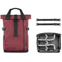WANDRD PRVKE Photo Bundle Sac à dos V4 - Rhone Burgundy - 21L