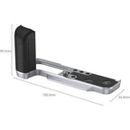 SmallRig 4555B Plaque de Montage en L avec Poignée pour FUJIFILM X100VI / X100V (Argent)