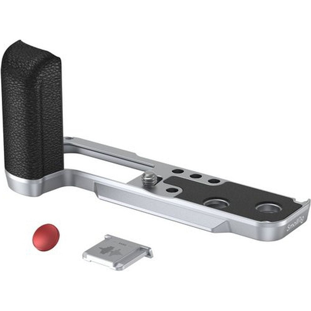 SmallRig 4555B Plaque de Montage en L avec Poignée pour FUJIFILM X100VI / X100V (Argent)