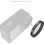 SmallRig 5412 Kit de filtres pour DJI Osmo Action 5 Pro / 4