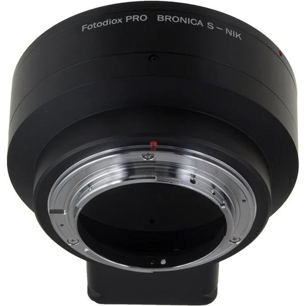Fotodiox Pro Adaptateur de monture d'objectif : objectif Bronica S SLR vers boîtier d'appareil photo reflex Nikon à monture F