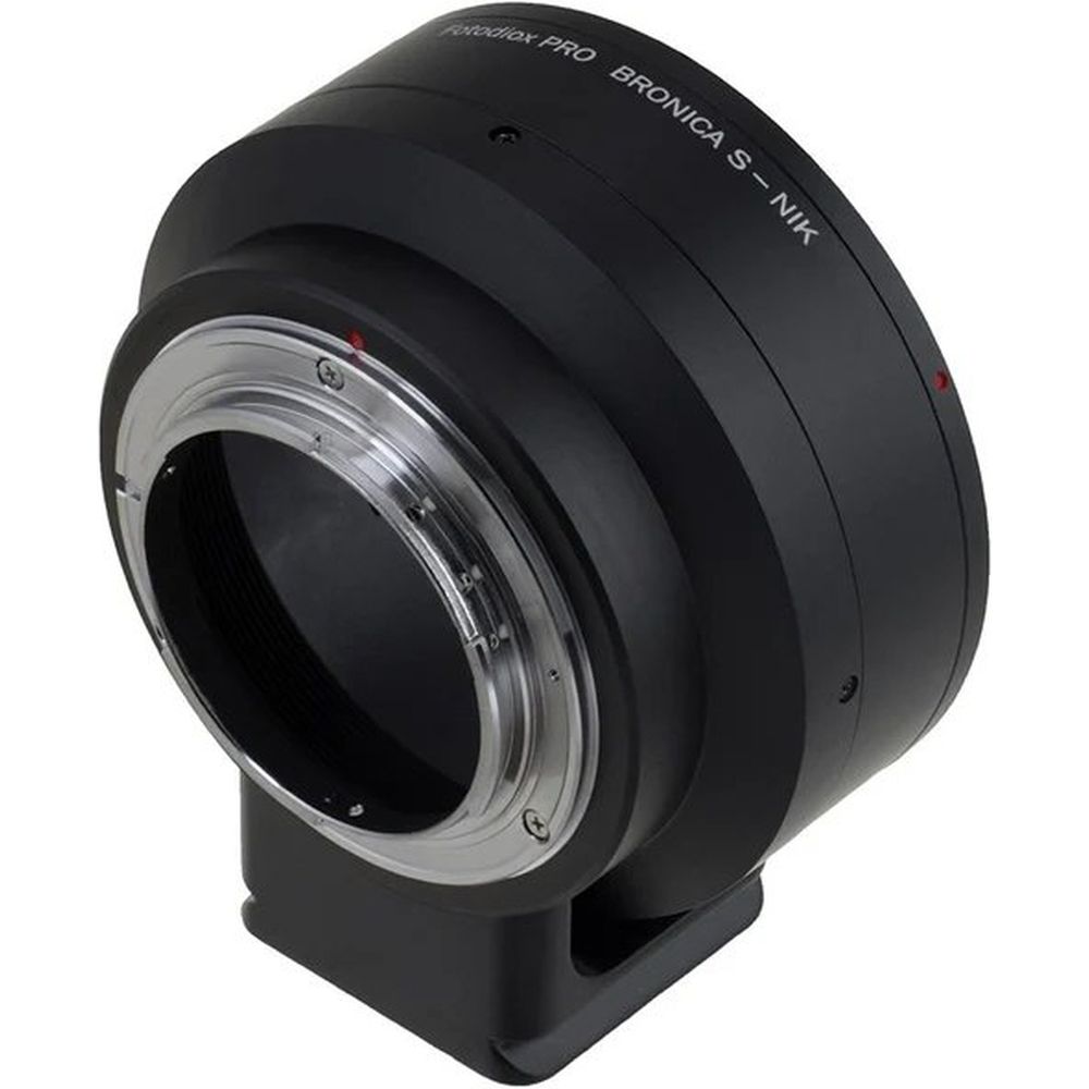 Fotodiox Pro Adaptateur de monture d'objectif : objectif Bronica S SLR vers boîtier d'appareil photo reflex Nikon à monture F