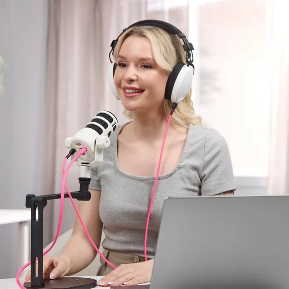 RØDE PodMic USB blanc