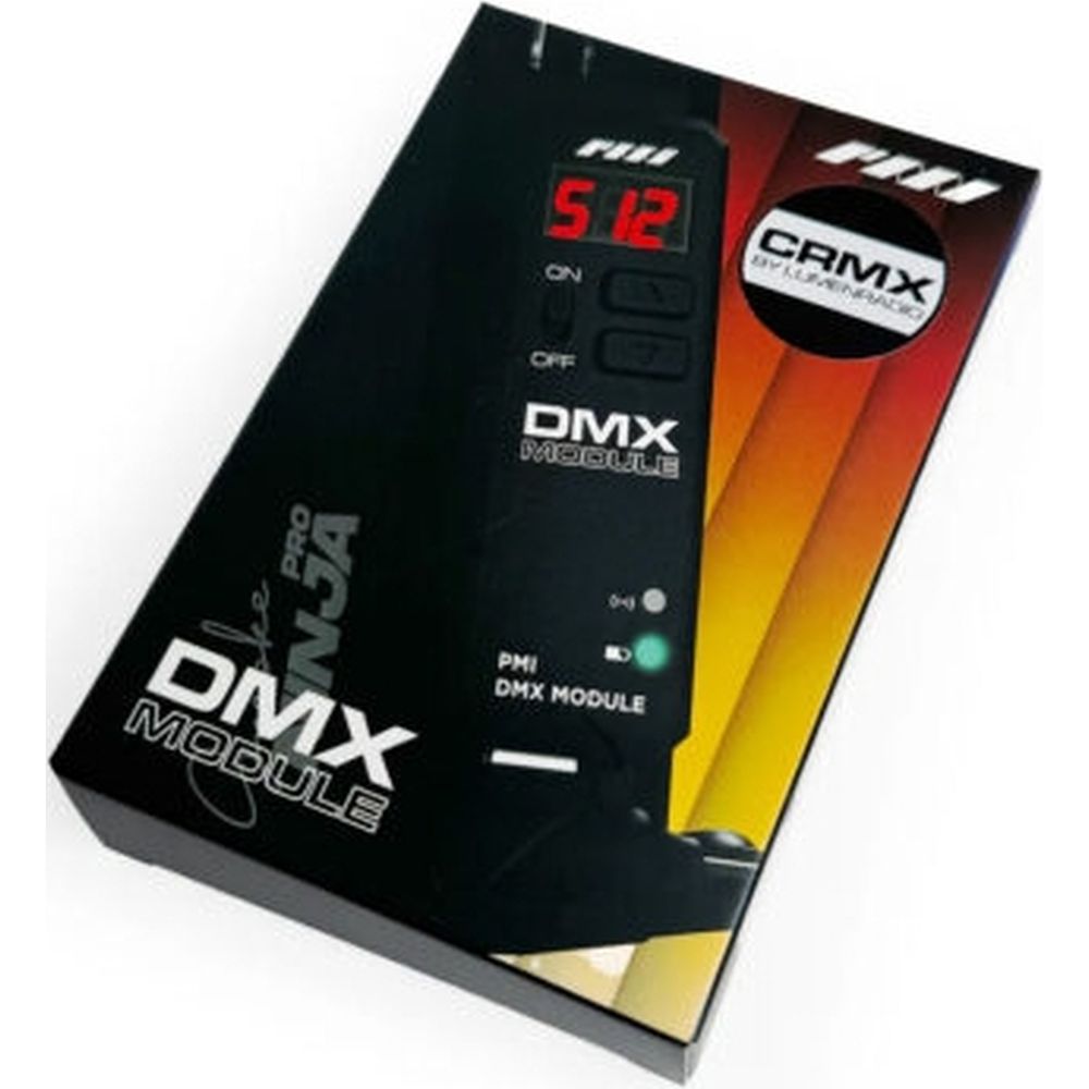 PMI Récepteur DMX sans fil SmokeGenie (CRMX Lumenradio)