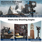 Sirui APT-02 Aluminum Tripod Kit