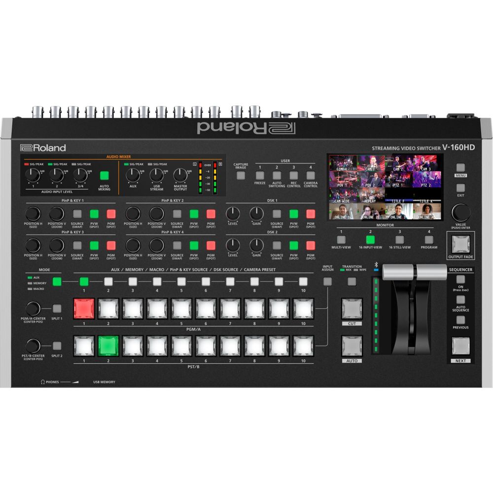 Roland V-160HD streaming video switcher