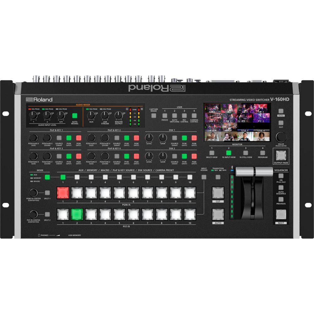 Roland V-160HD streaming video switcher