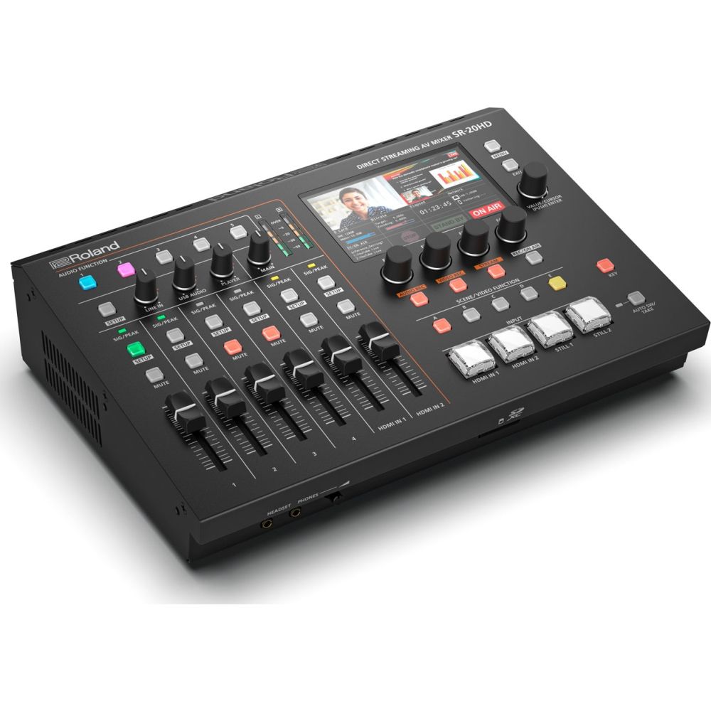 Roland SR-20HD Mélangeur de streaming direct