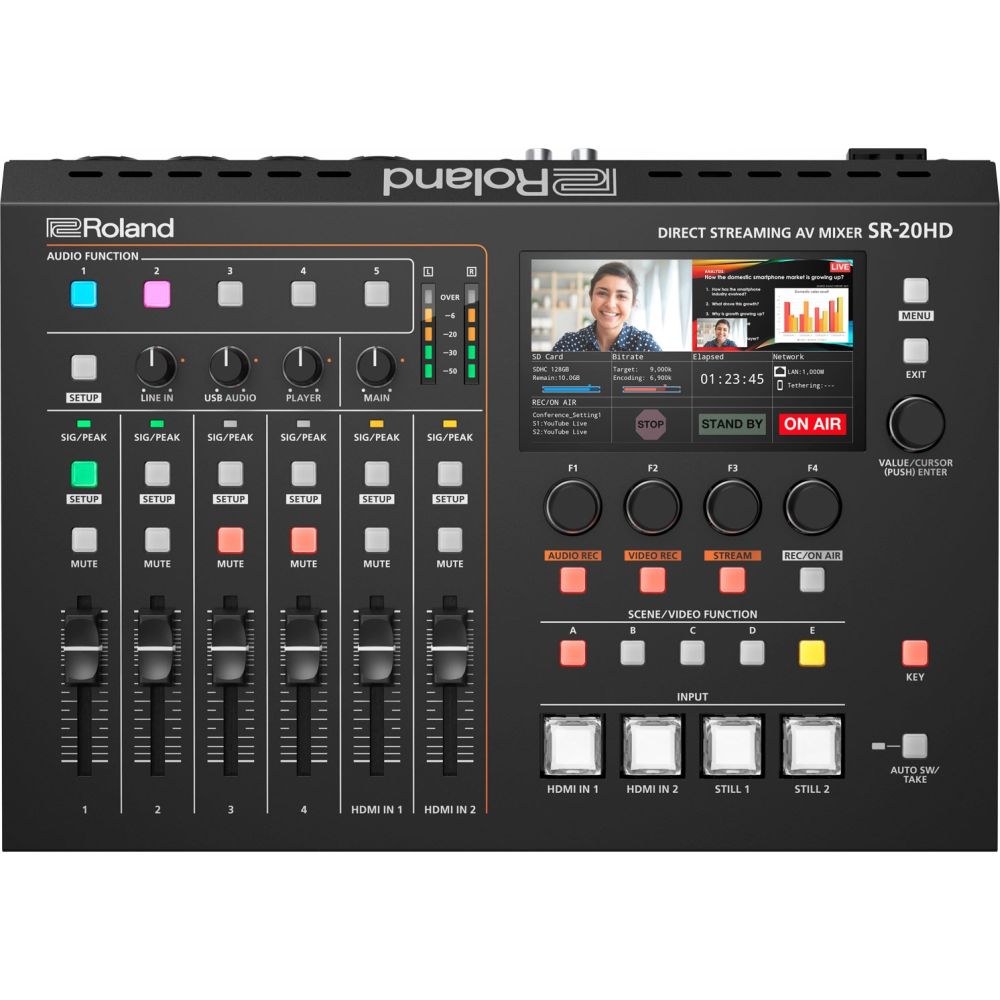 Roland SR-20HD Mélangeur de streaming direct