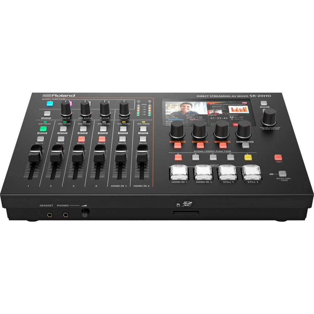 Roland SR-20HD Mélangeur de streaming direct