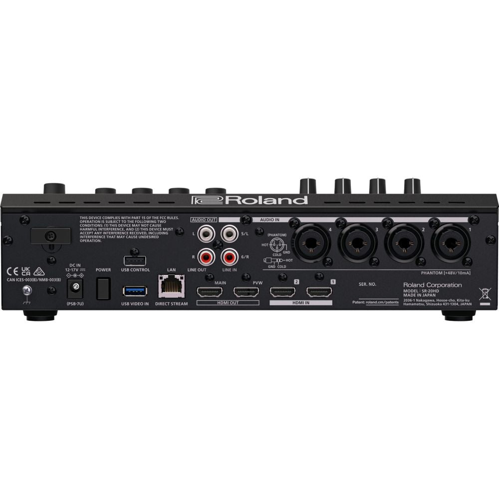 Roland SR-20HD Mélangeur de streaming direct
