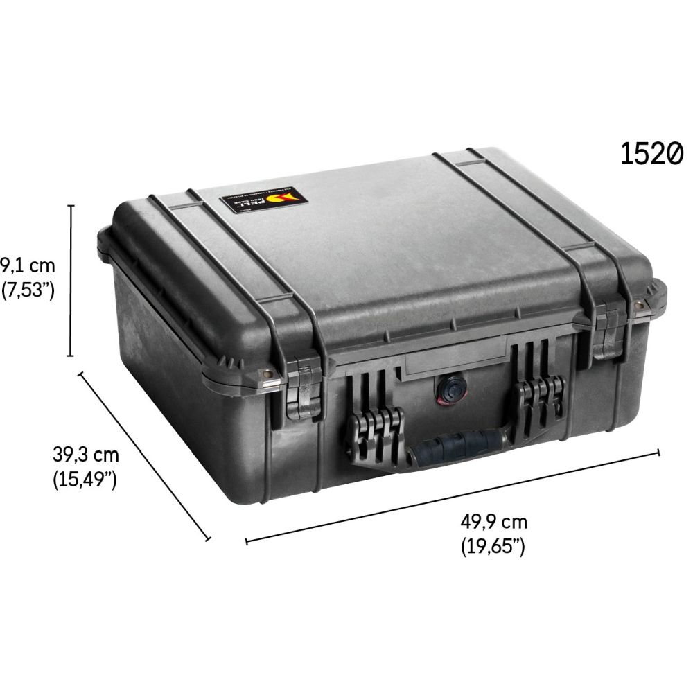 Peli 1520 Foam black