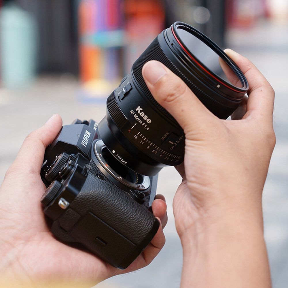 Objectif Kase 85mm f/1.4 AF Fuji X