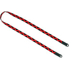 Artisan & Artist ACAM 317 Sazanami Bracelet en soie noir/rouge