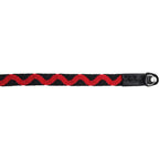 Artisan & Artist ACAM 318 Sazanami Bracelet en soie noir/rouge