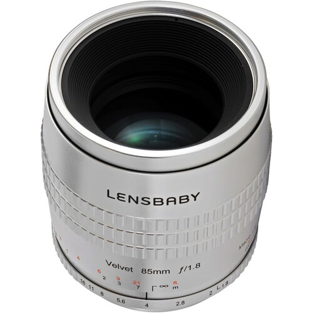 Lensbaby Velvet 85 Canon RF (Argent)