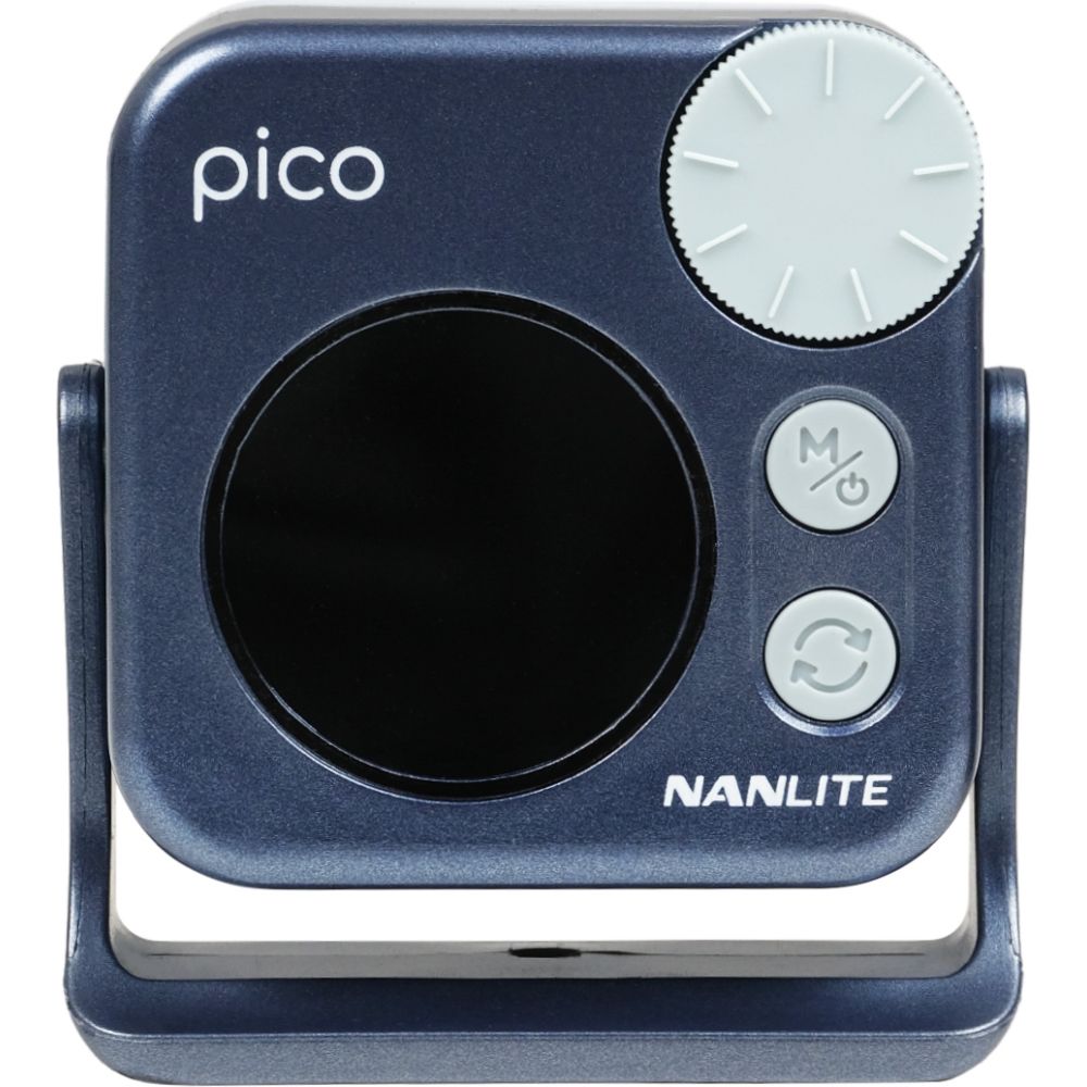 Mini lampe de poche LED Nanlite Pico, bleu nuit