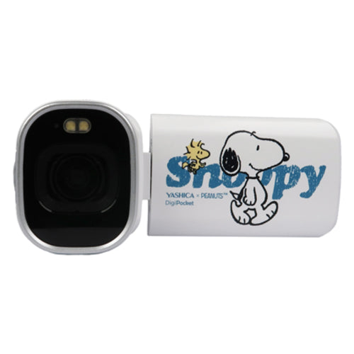 Caméscope Yashica x Peanuts DigiPocket – Blanc