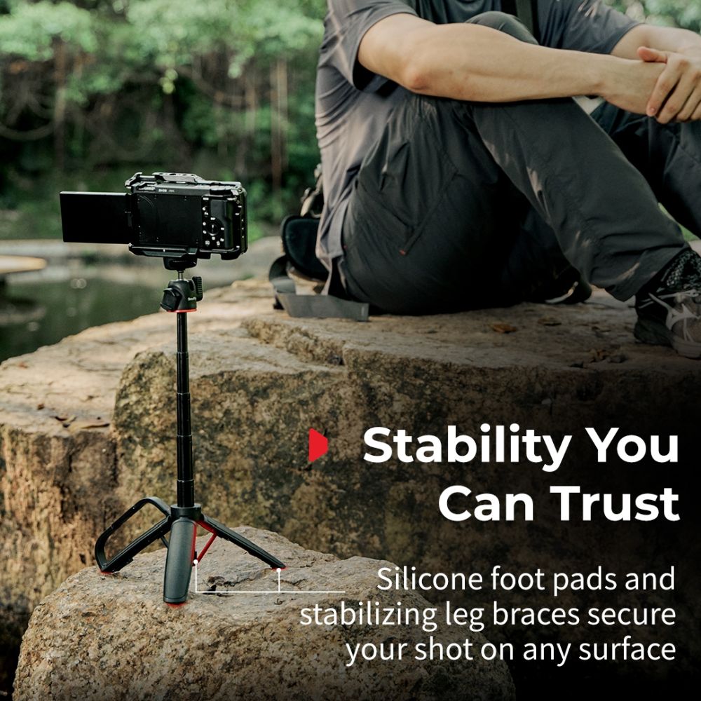SmallRig 5568 VT-07 Trépied Mantis pour caméra d'action en forme de mousqueton