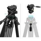 SmallRig 5442 FSD14 FreeSpeed Trépied robuste en alliage d'aluminium