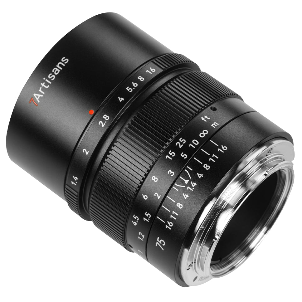7artisans 75mm f/1.4 Canon RF - Noir