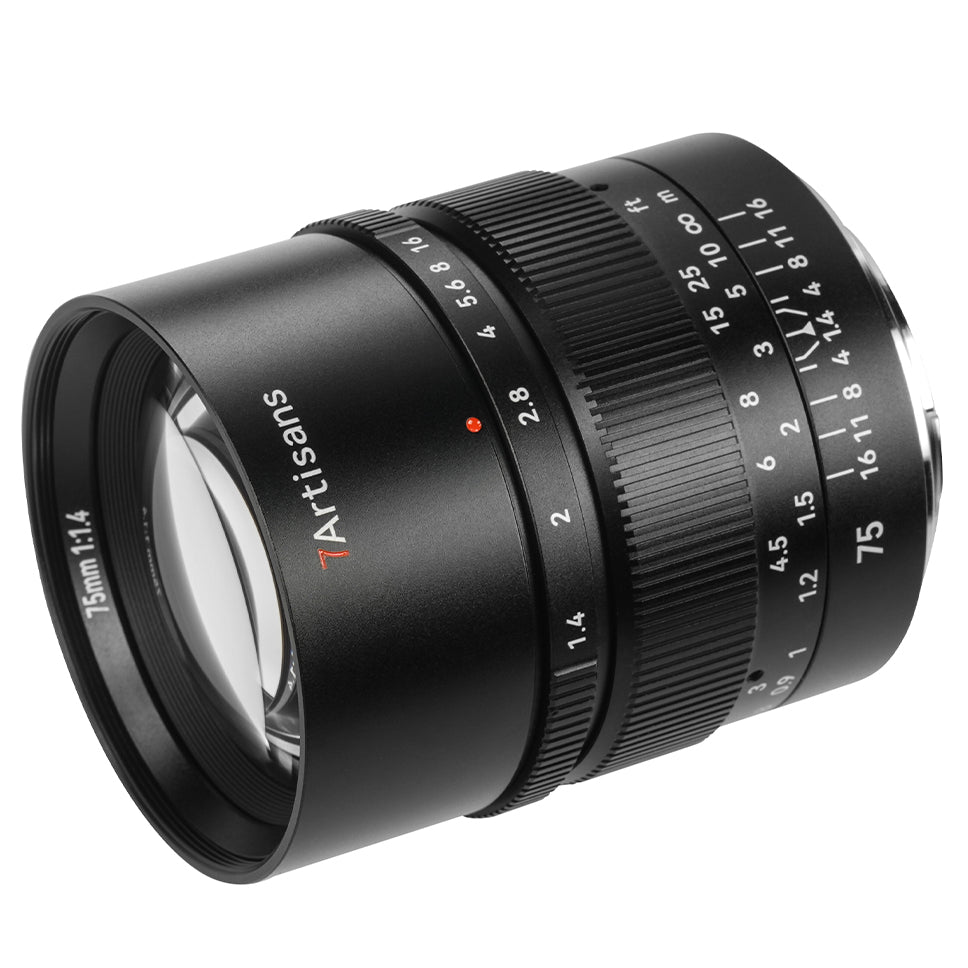 7artisans 75mm f/1.4 Canon RF - Noir