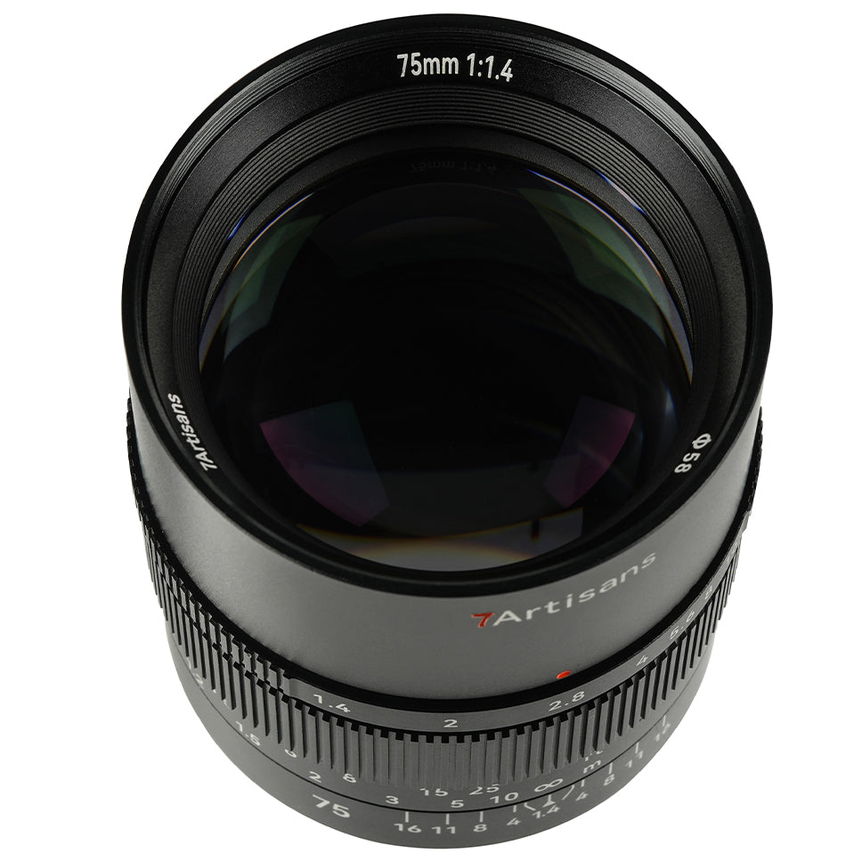 7artisans 75mm f/1.4 Canon RF - Noir
