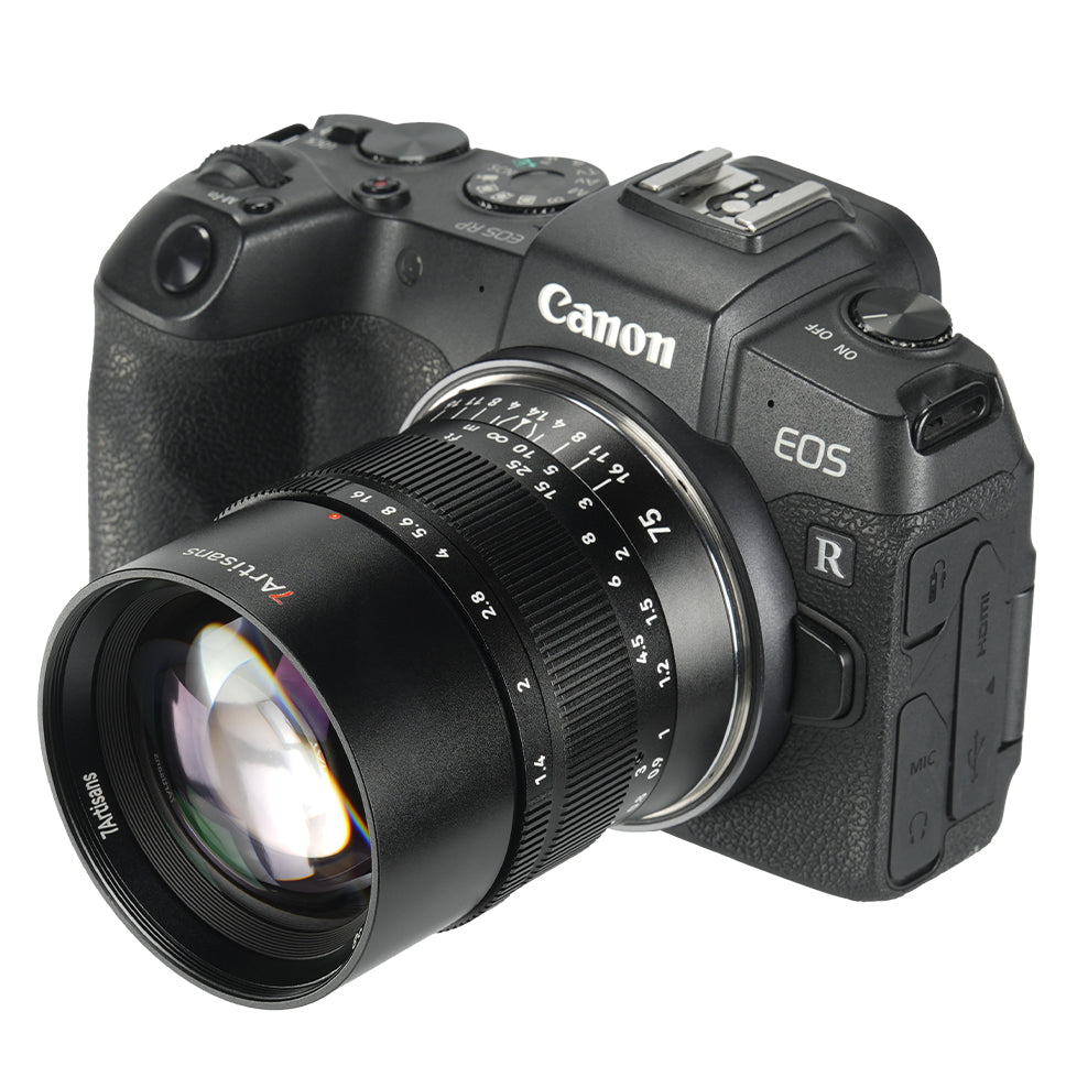 7artisans 75mm f/1.4 Canon RF - Noir